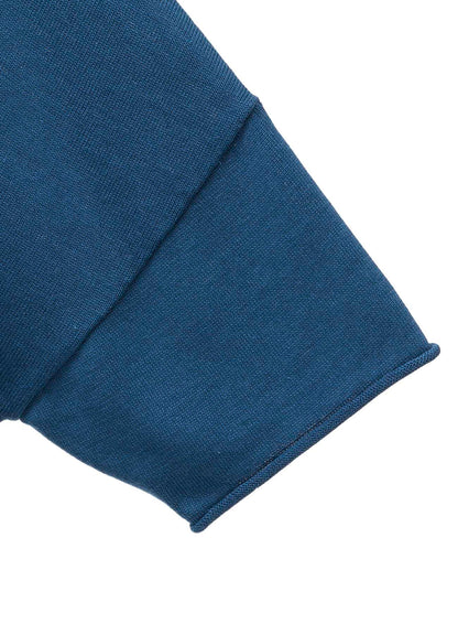 COTTON CELLULOSE KNIT PULLOVER