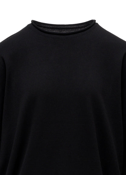 COTTON CELLULOSE KNIT PULLOVER