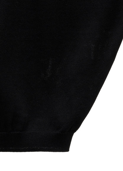 COTTON CELLULOSE KNIT PULLOVER
