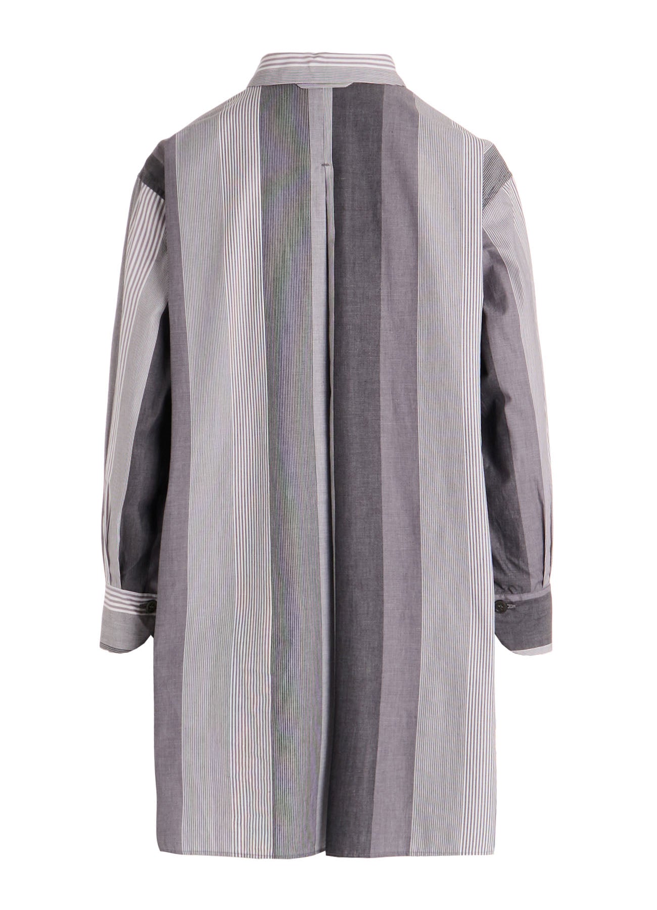STRIPE SWITCHING SHIRT