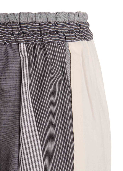 STRIPE SWITCHING PANTS