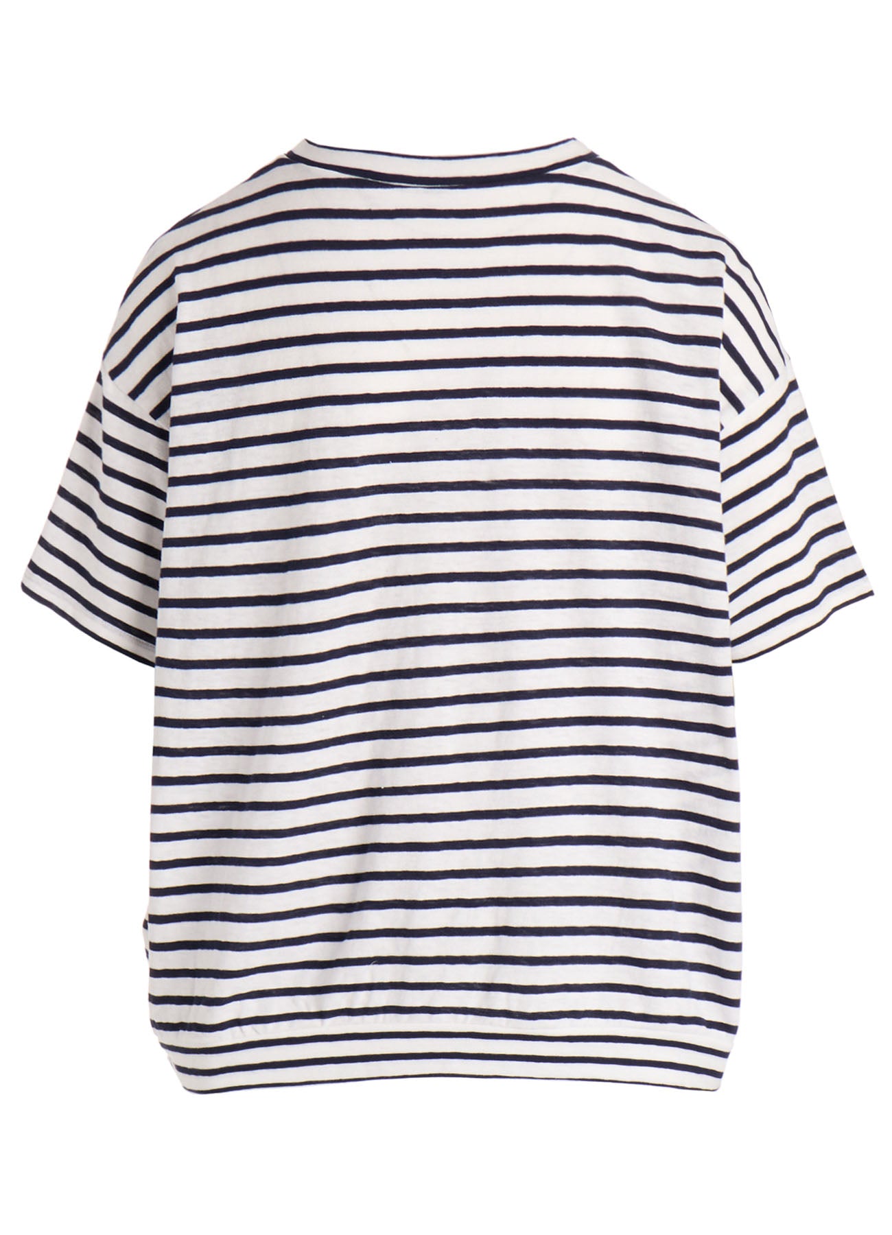 SOFT COTTON JERSEY BORDER SHORT SLEEVE SHIRT