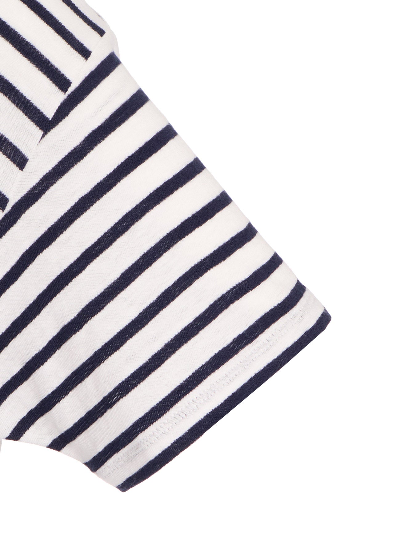 SOFT COTTON JERSEY BORDER SHORT SLEEVE SHIRT