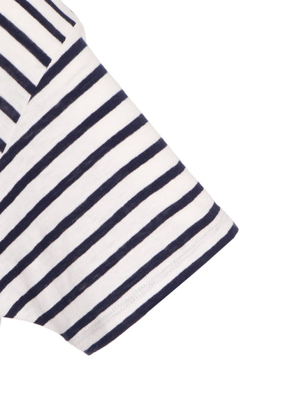 SOFT COTTON JERSEY BORDER SHORT SLEEVE SHIRT