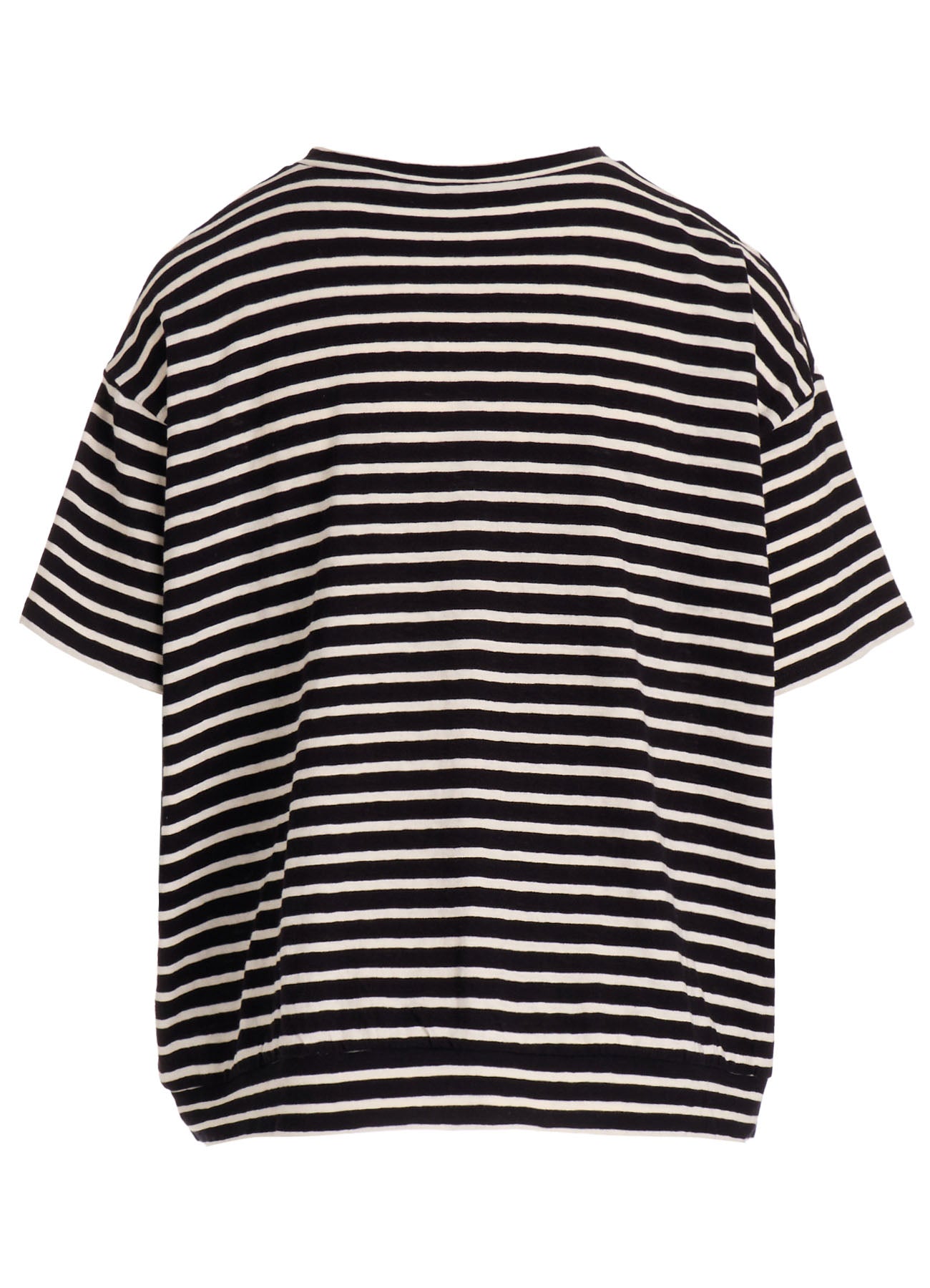 SOFT COTTON JERSEY BORDER SHORT SLEEVE SHIRT