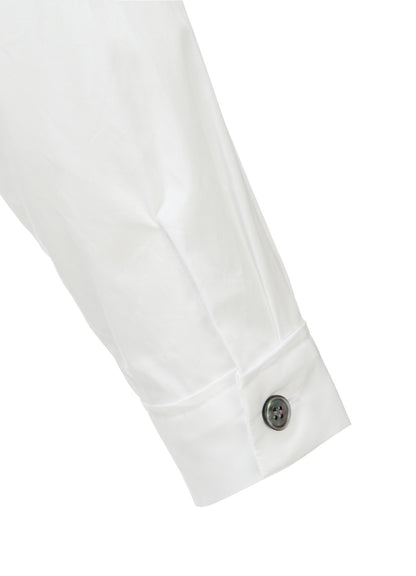 COTTON BROAD TYPEWRITER SWITCHING SHIRT