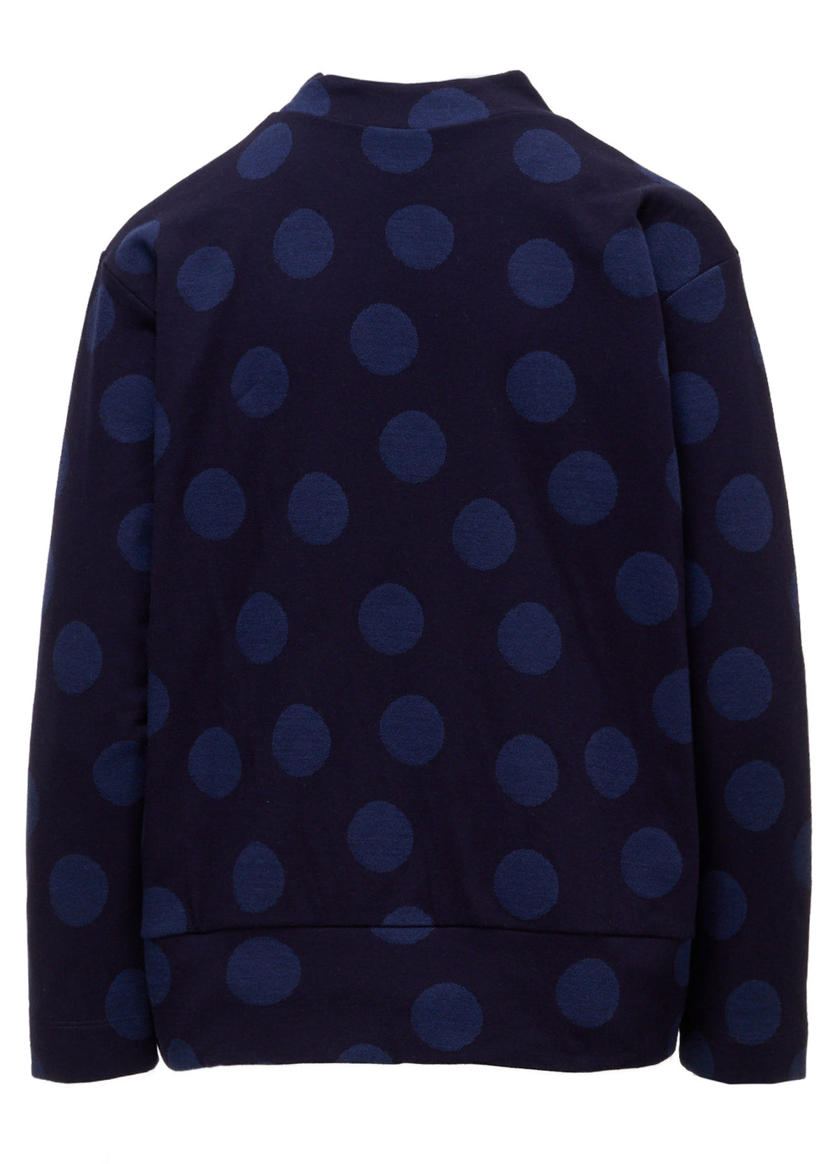 40/30 DUAL-LAYER DOT JACQUARD PULLOVER