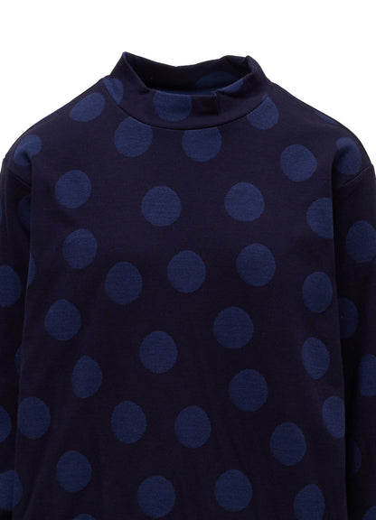 40/30 DUAL-LAYER DOT JACQUARD PULLOVER