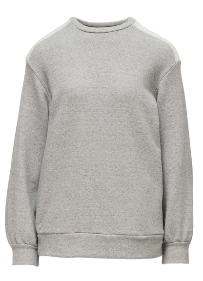 COTTON CELLULOSE FLEECE + LACE PULLOVER