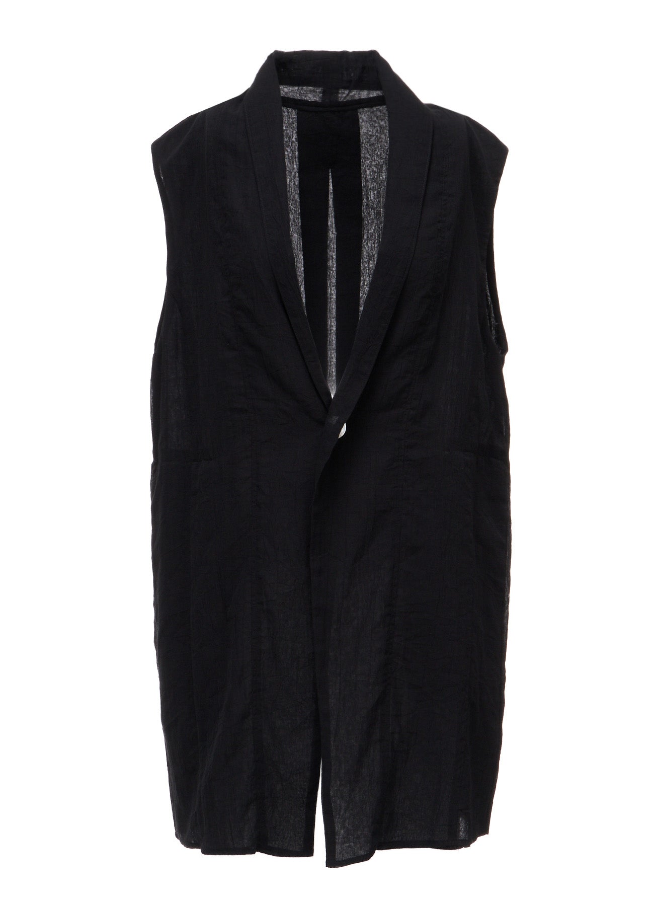 COTTON VOILE WASHER GILET