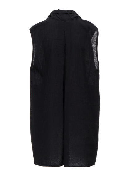 COTTON VOILE WASHER GILET