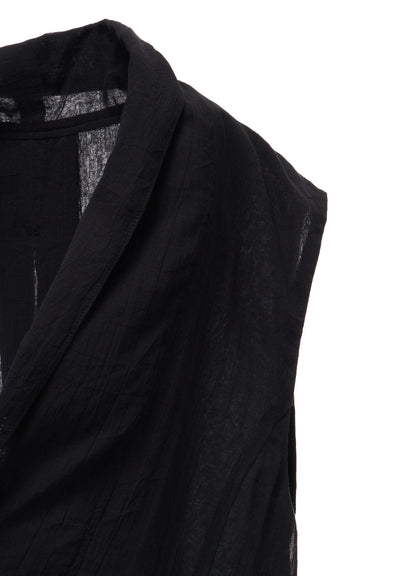 COTTON VOILE WASHER GILET