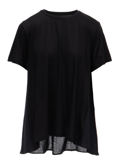 CE/C JERSEY + COTTON VOILE WASHER SHIRT