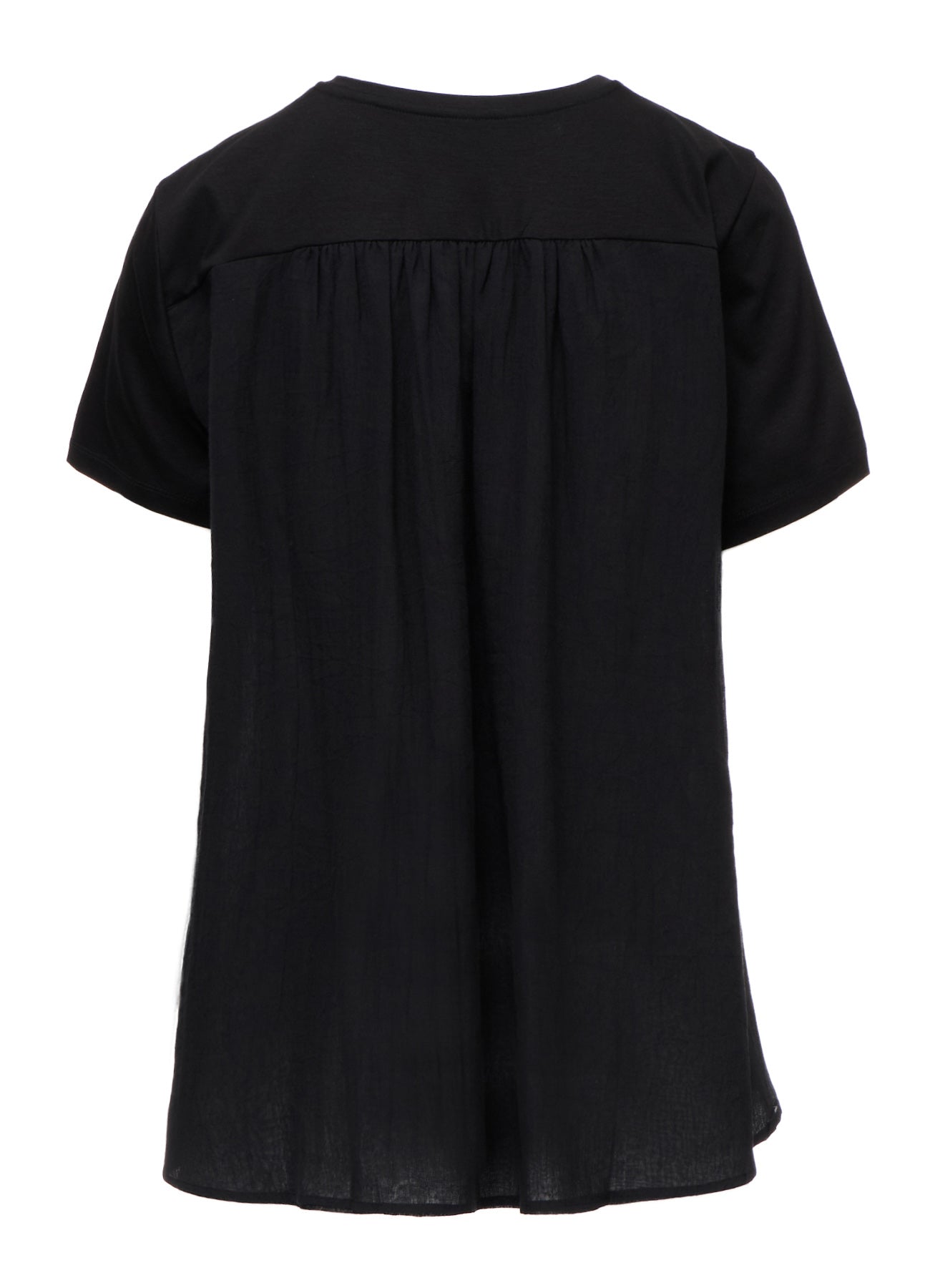 CE/C JERSEY + COTTON VOILE WASHER SHIRT