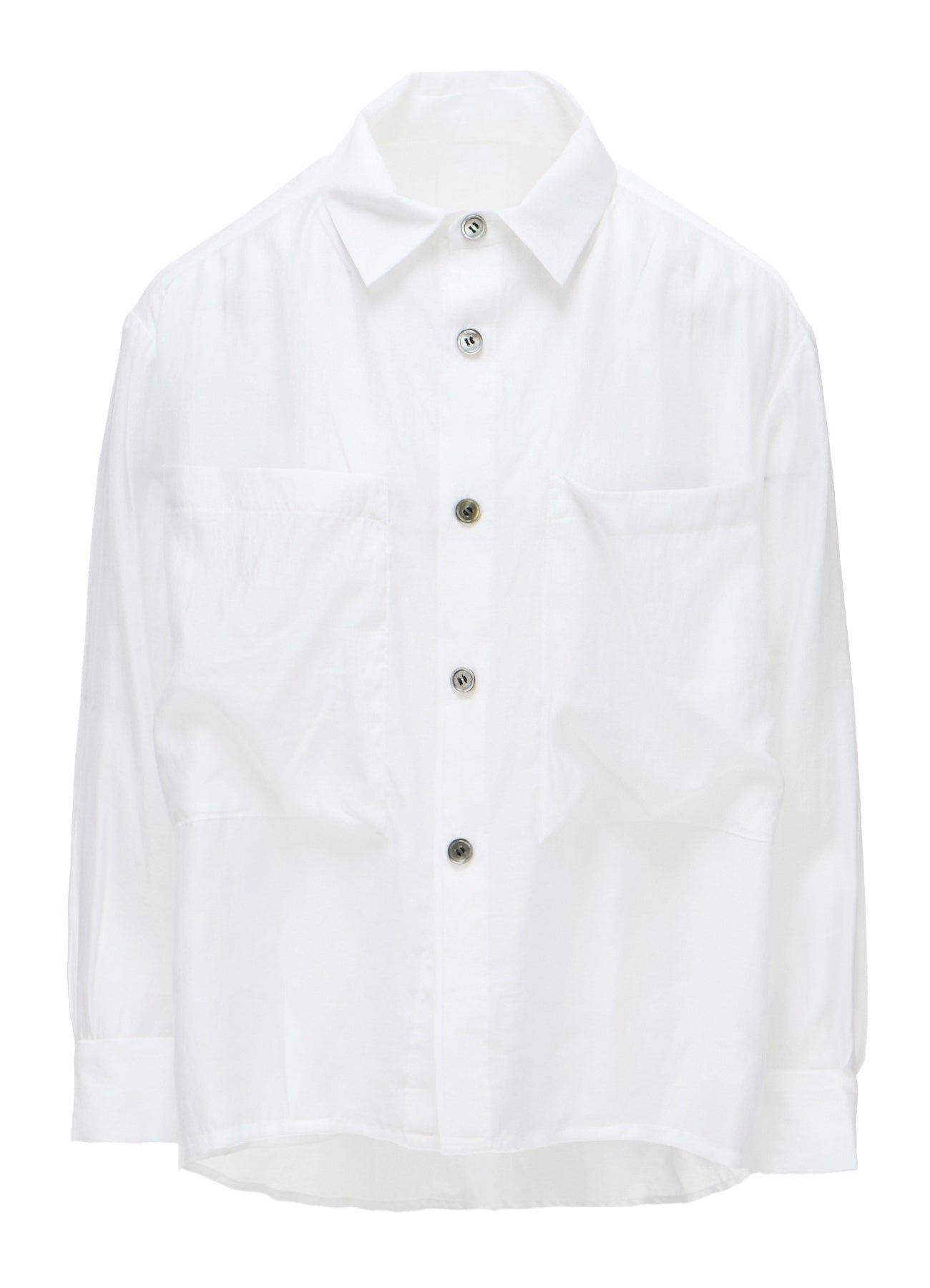 SHINY LAWN SHORT SHIRT