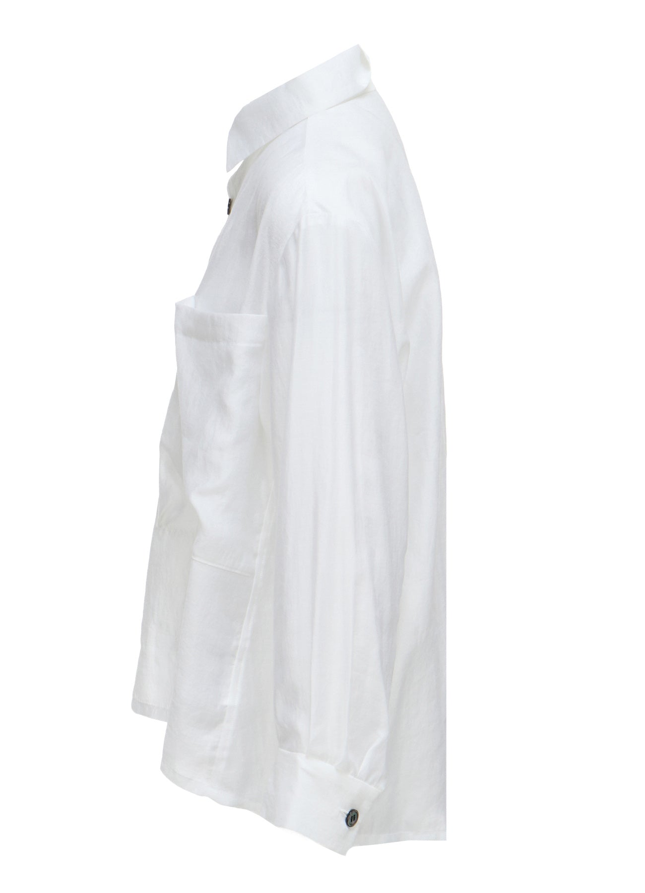 SHINY LAWN SHORT SHIRT