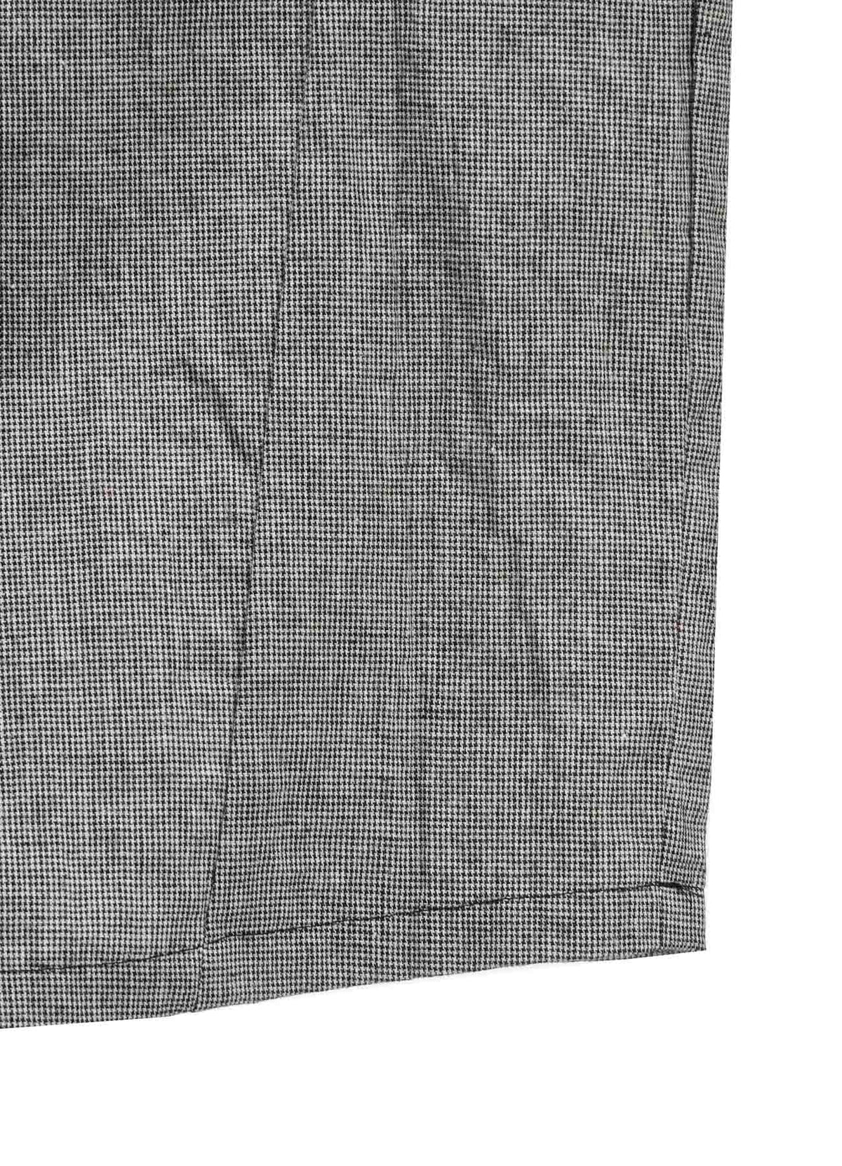 COTTON LINEN WASHER SLIT NECK ONE PIECE