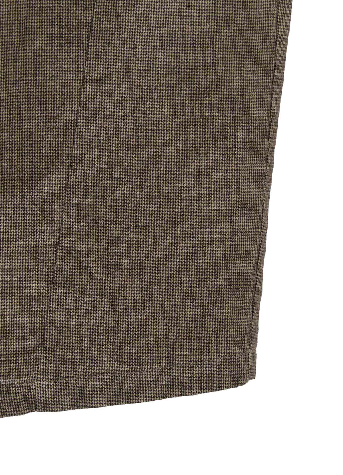 COTTON LINEN WASHER SLIT NECK ONE PIECE