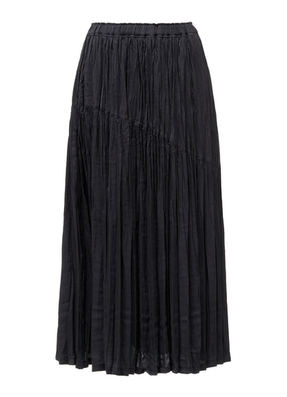 POLYESTER SATIN WASHER SKIRT