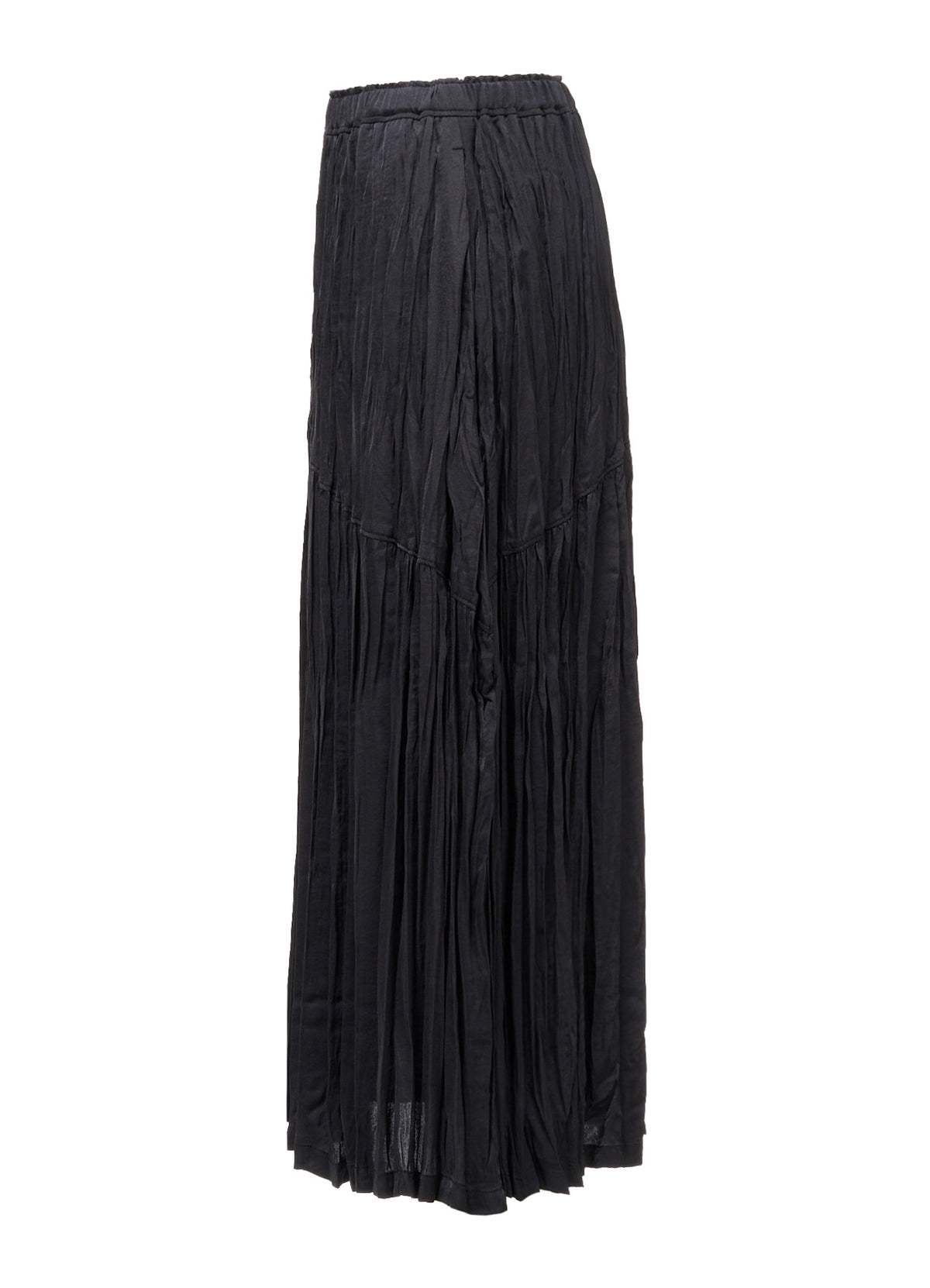 POLYESTER SATIN WASHER SKIRT