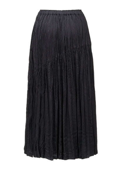 POLYESTER SATIN WASHER SKIRT