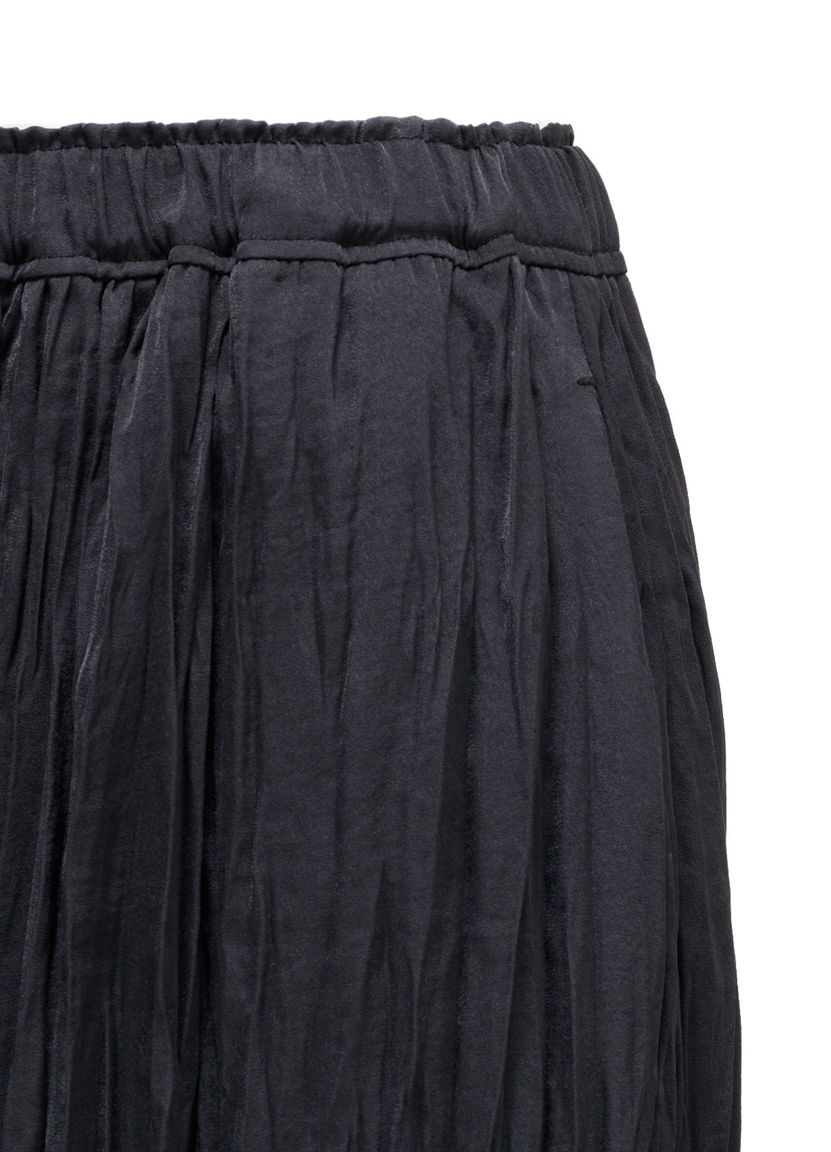 POLYESTER SATIN WASHER SKIRT