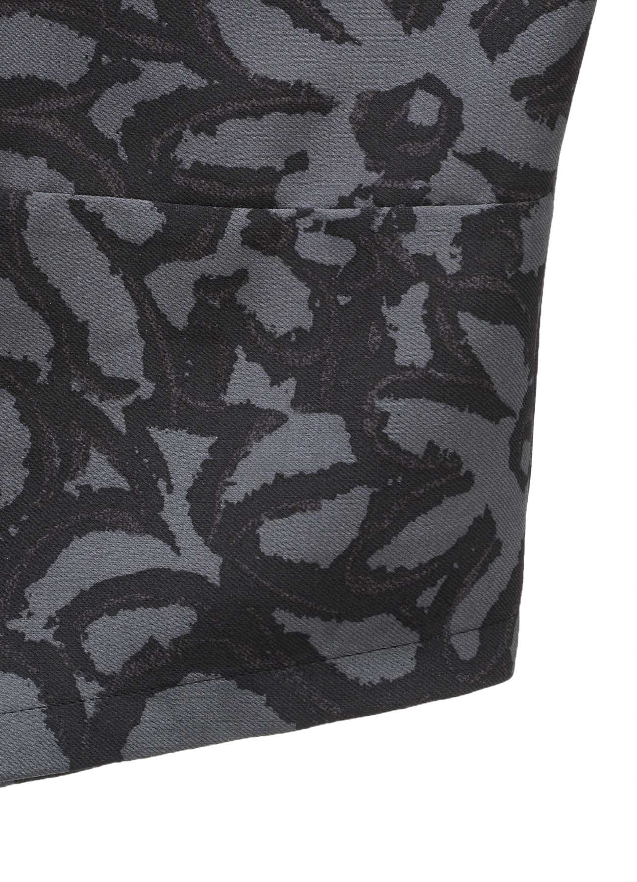 POLYESTER VIELLA FLOWER PRINT ASYMMETRIC PULLOVER – THE SHOP YOHJI