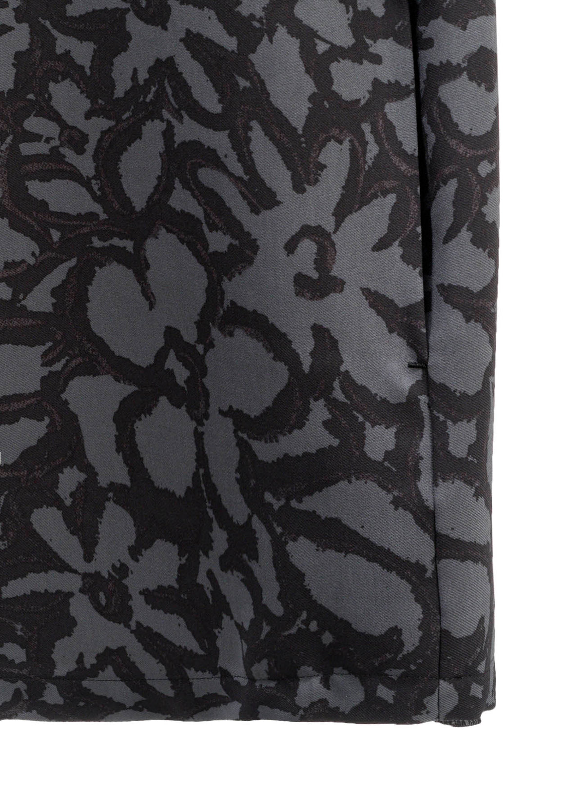 POLYESTER VIELLA FLOWER PRINT ASYMMETRIC HEM VEST