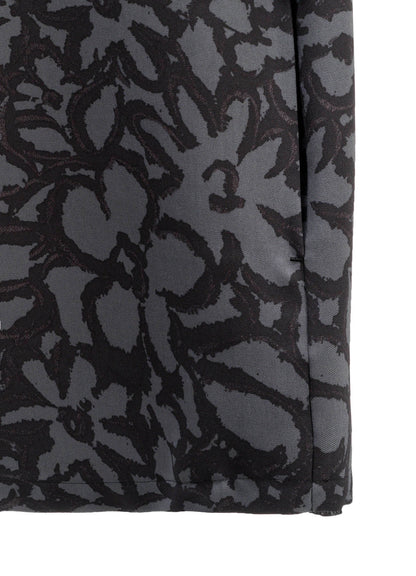 POLYESTER VIELLA FLOWER PRINT ASYMMETRIC HEM VEST