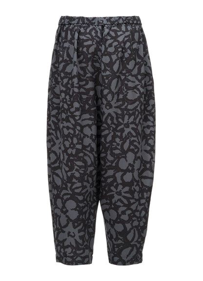 POLYESTER VIELLA FLOWER PRINT PANTS