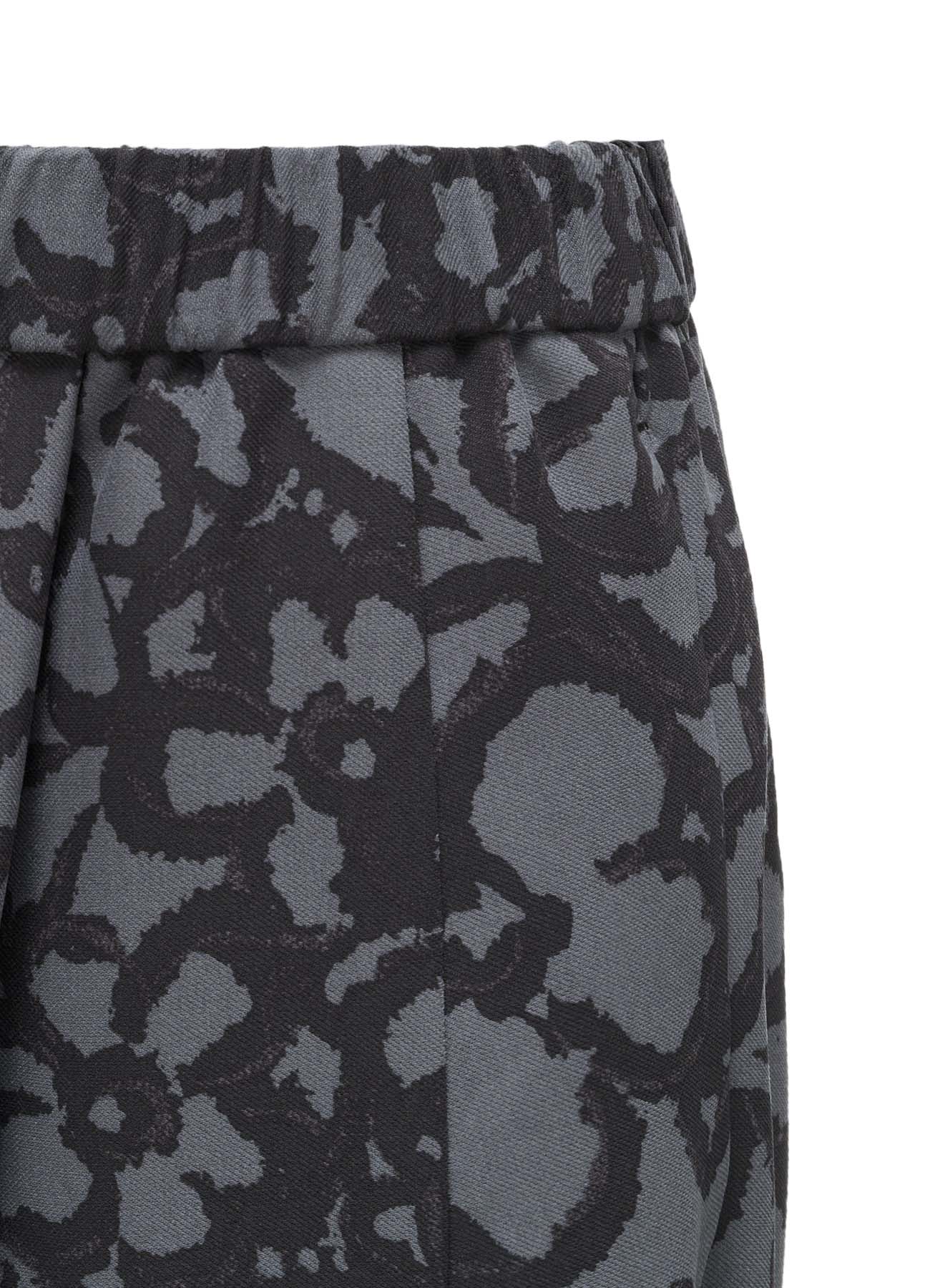 POLYESTER VIELLA FLOWER PRINT PANTS – THE SHOP YOHJI YAMAMOTO