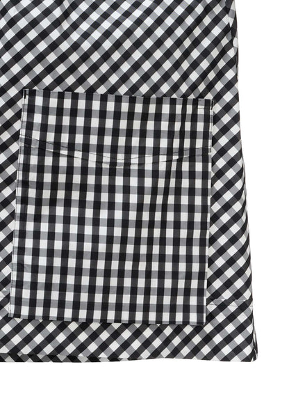MEMORY TAFFETA PLAID COAT