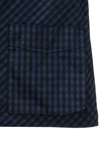 MEMORY TAFFETA PLAID COAT