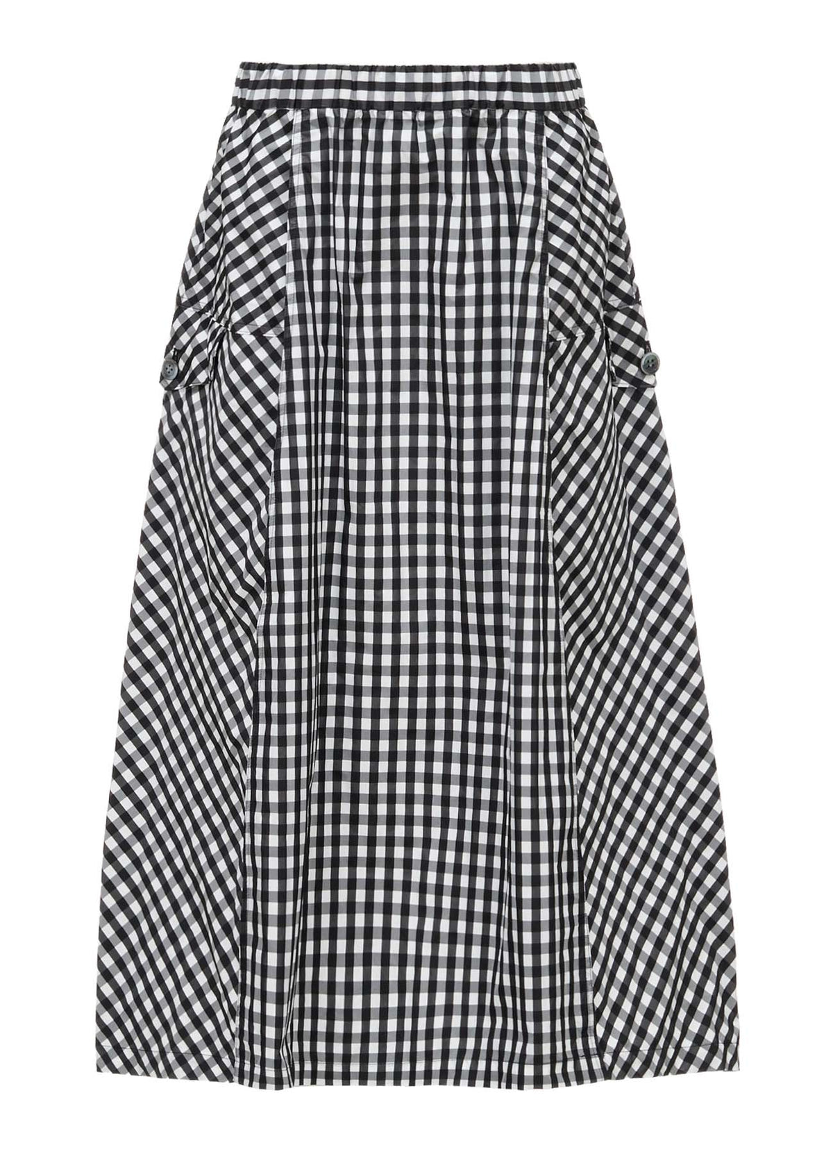 MEMORY TAFFETA PLAID SKIRT