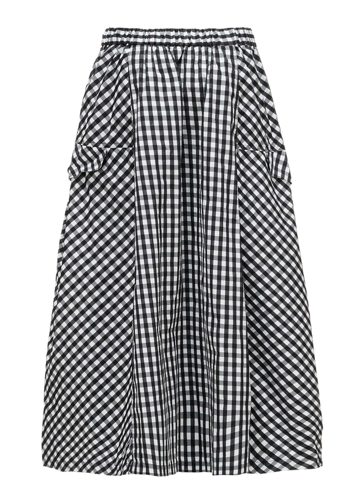 MEMORY TAFFETA PLAID SKIRT