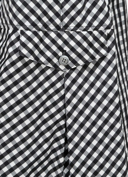 MEMORY TAFFETA PLAID SKIRT