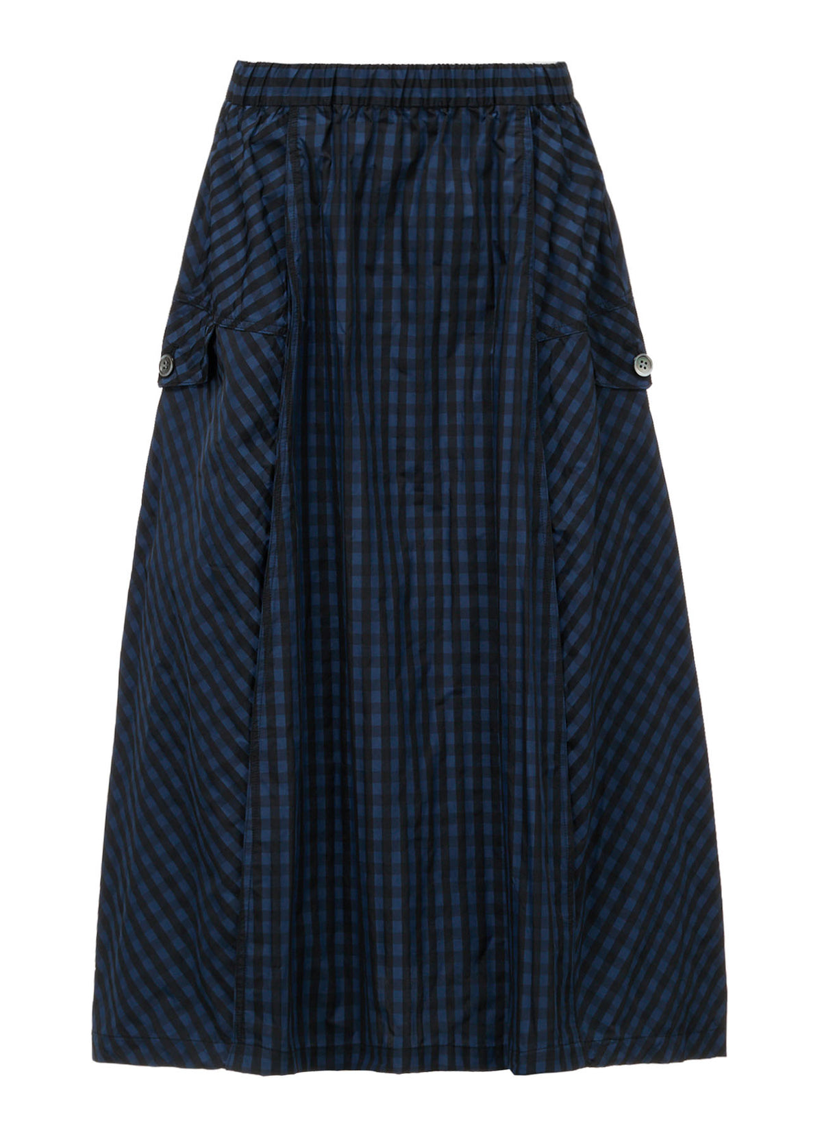 MEMORY TAFFETA PLAID SKIRT