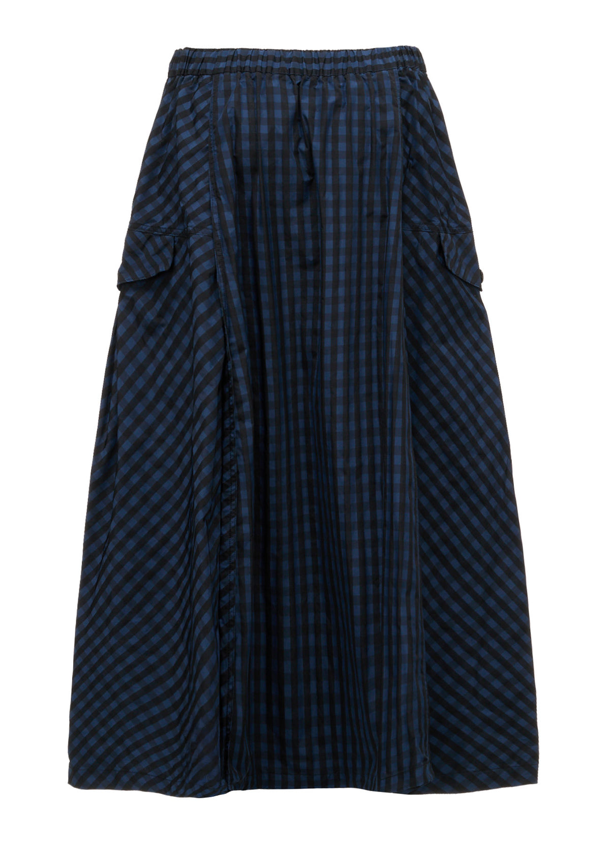 MEMORY TAFFETA PLAID SKIRT