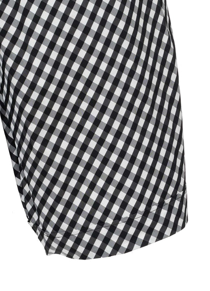 MEMORY TAFFETA PLAID PANTS