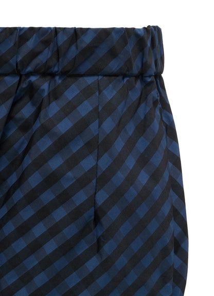 MEMORY TAFFETA PLAID PANTS