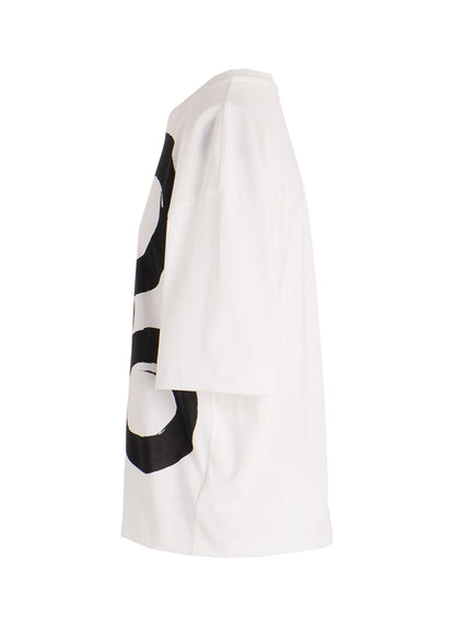 64/2 COTTON JERSEY BIG CIRCLE PRINT HALF SLEEVE SHIRT