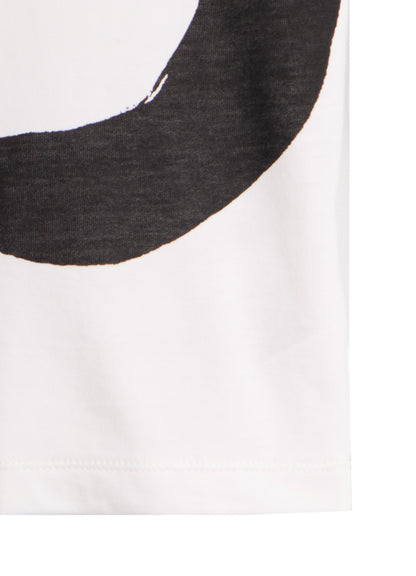 64/2 COTTON JERSEY BIG CIRCLE PRINT HALF SLEEVE SHIRT
