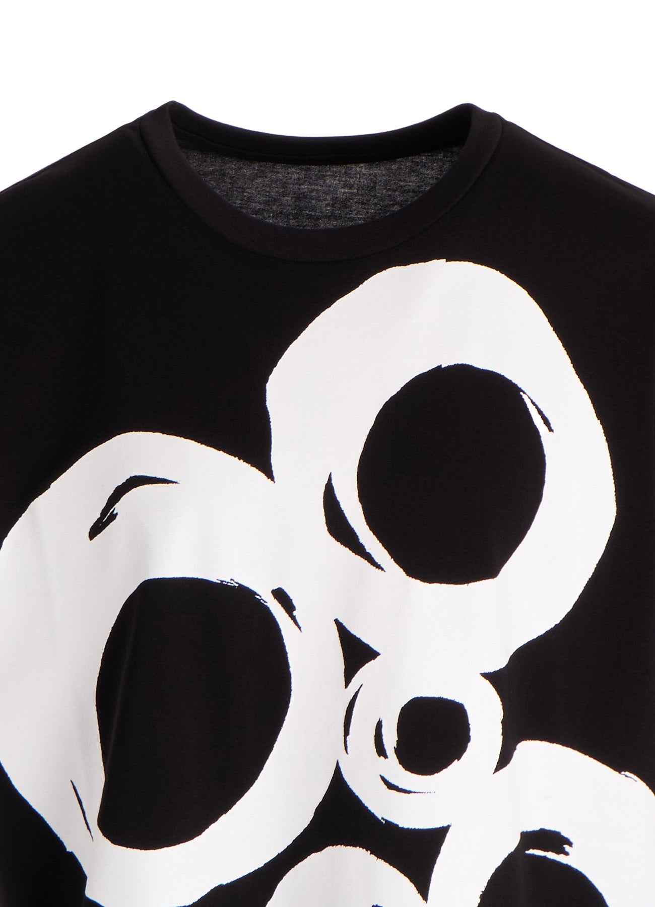 64/2 COTTON JERSEY BIG CIRCLE PRINT HALF SLEEVE SHIRT