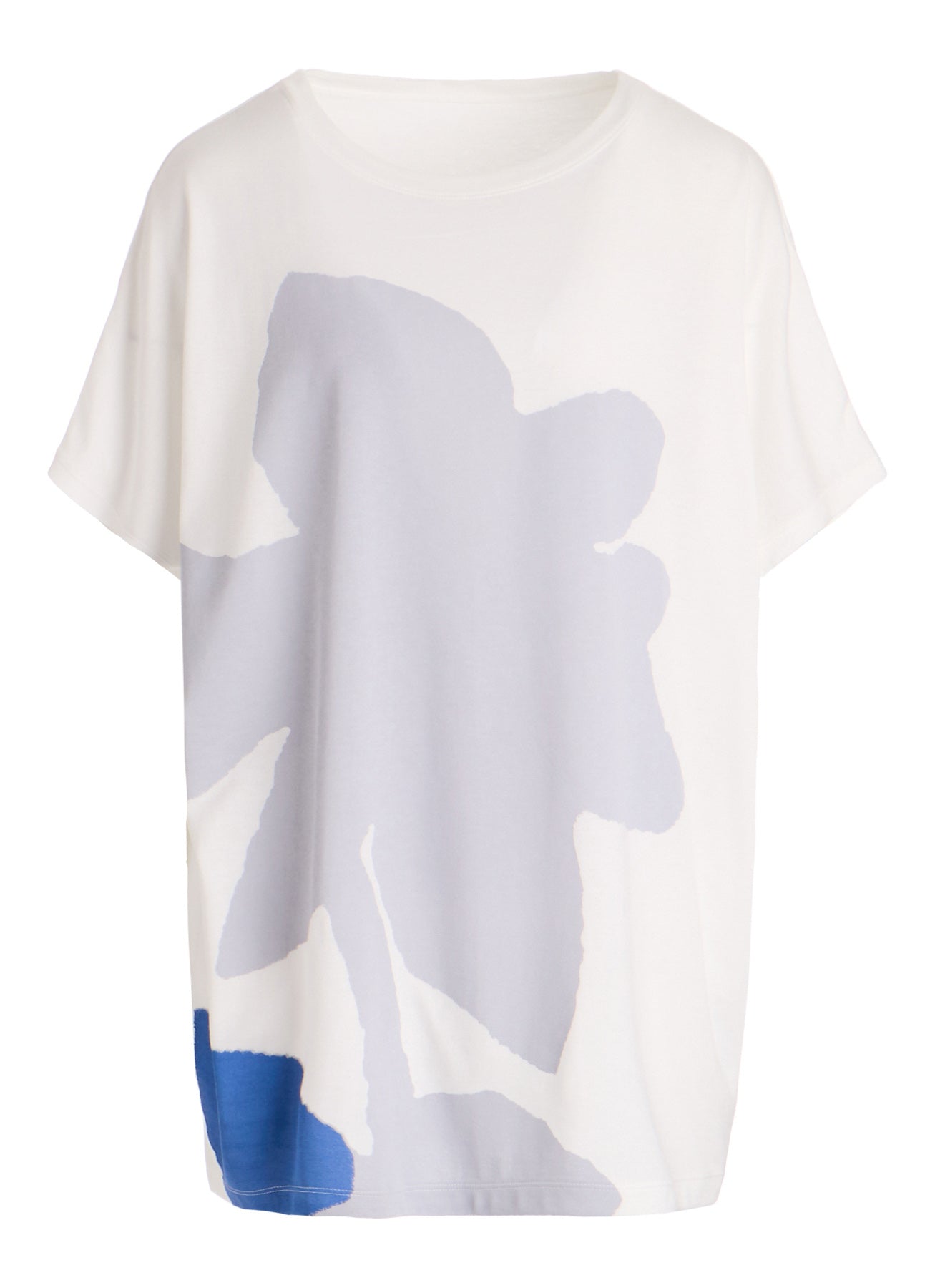 COTTON RAYON JERSEY DOLMAN SLEEVE TUNIC