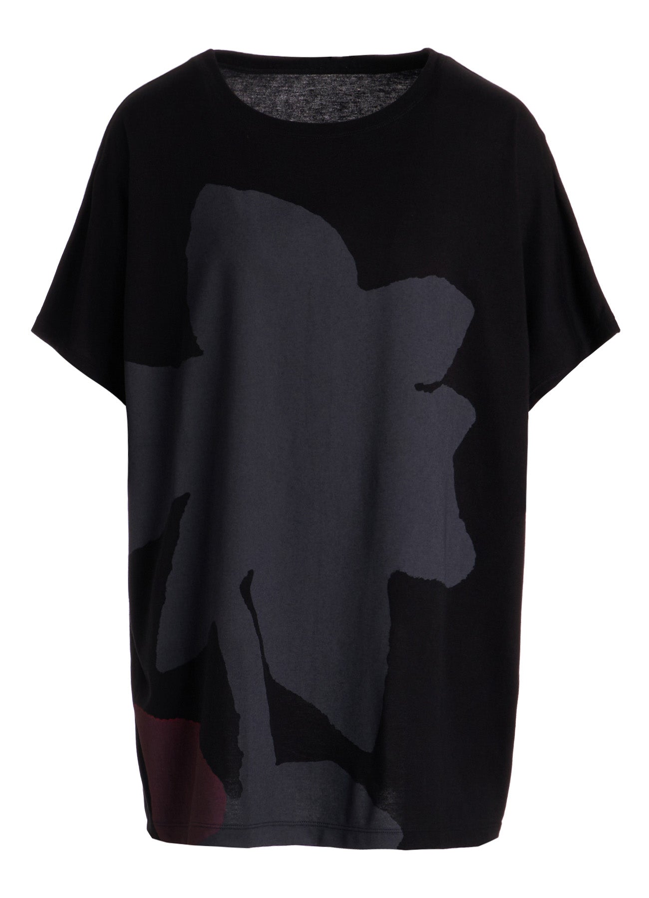 COTTON RAYON JERSEY DOLMAN SLEEVE TUNIC