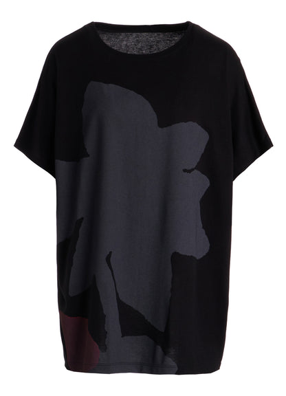 COTTON RAYON JERSEY DOLMAN SLEEVE TUNIC