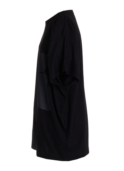 COTTON RAYON JERSEY DOLMAN SLEEVE TUNIC