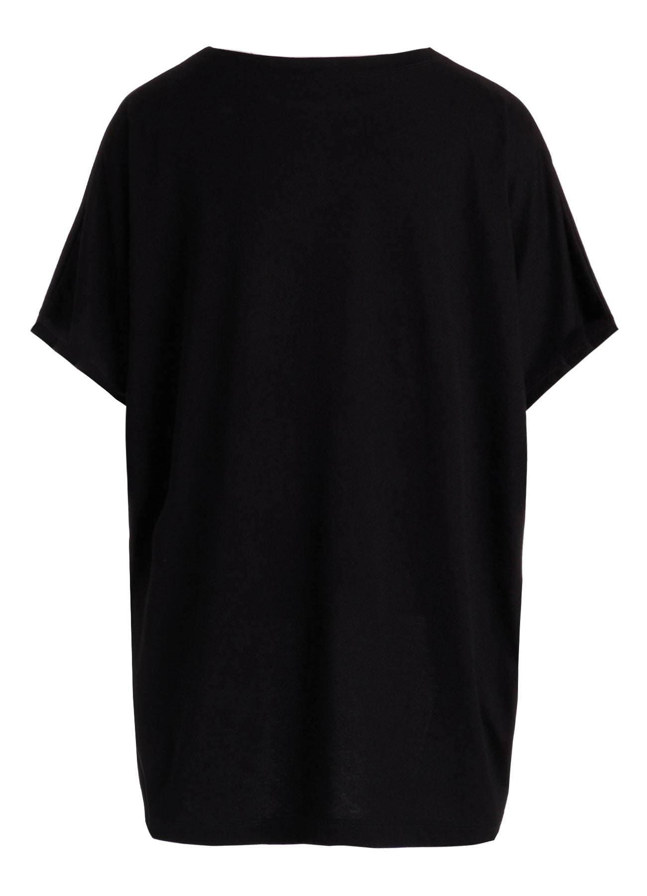 COTTON RAYON JERSEY DOLMAN SLEEVE TUNIC