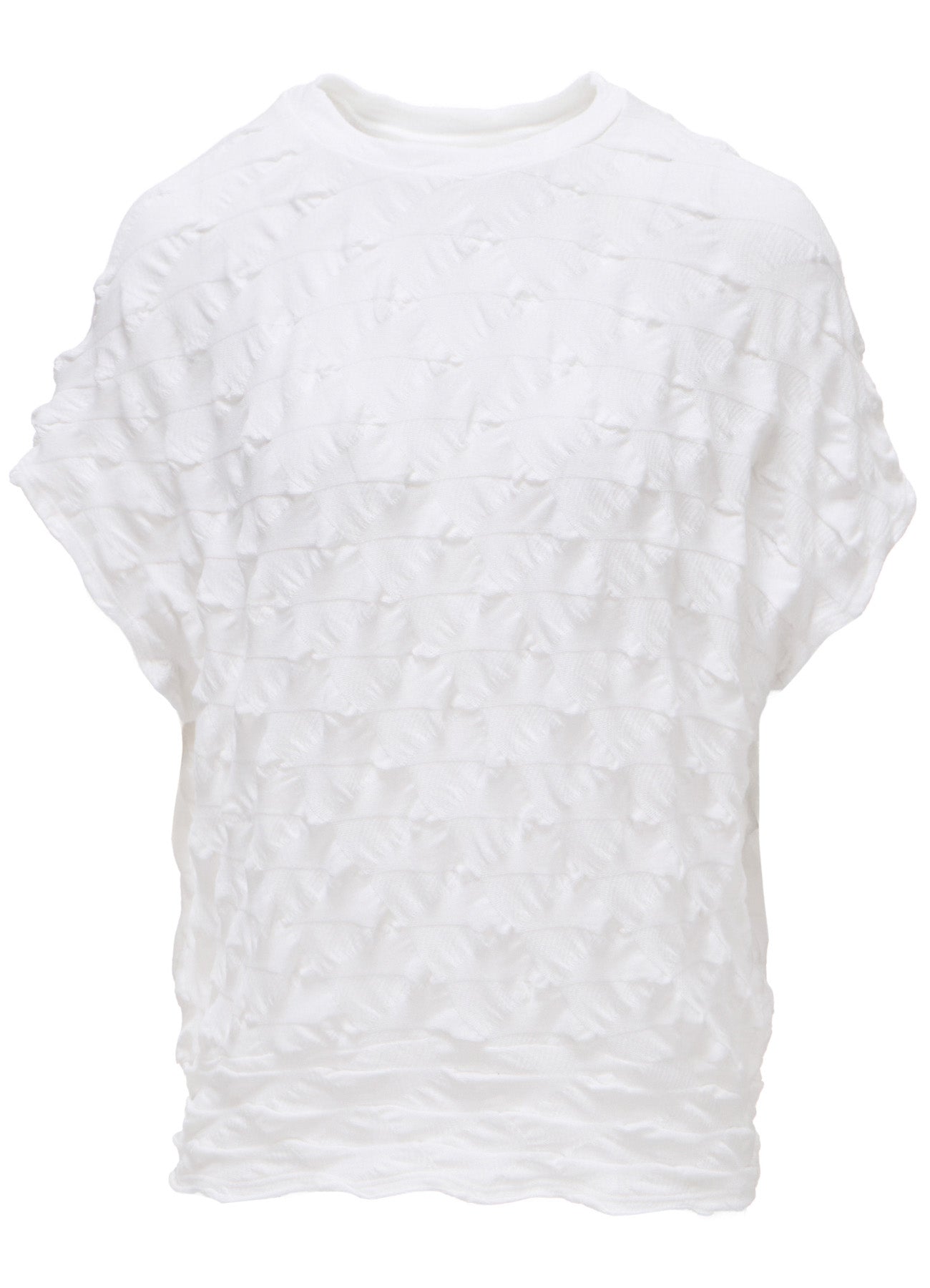 HARD TWIST JACQUARD PULLOVER