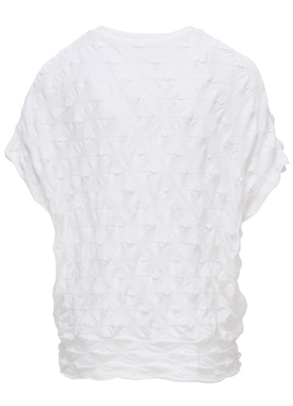 HARD TWIST JACQUARD PULLOVER